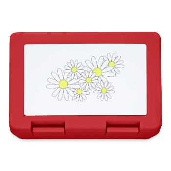 Daisy - Lunchbox - red - Front