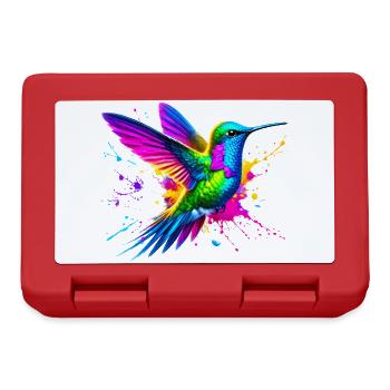 Hummingbird - Lunchbox - red - Front