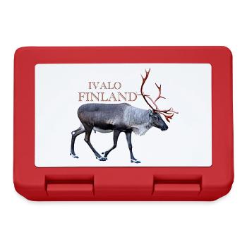 Ivalo - Brotdose - Rot - Vorne
