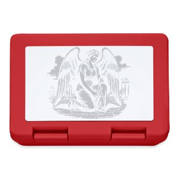 Angelic drawing geometric shapes in Ruins - Lunchbox - red - Front