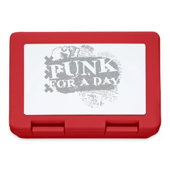 Punk For A Day - Lunchbox - red - Front