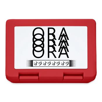 ORA ORA ORA ORA - Boîte à goûter - rouge - Devant