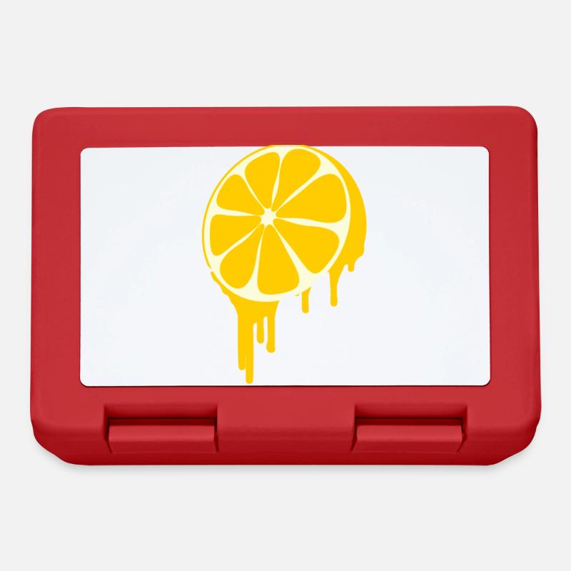 Citron été 2020 - Boîte à goûter - rouge