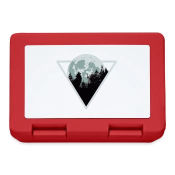 Wolf Moon Anheulen Gift - Lunchbox - red - Front