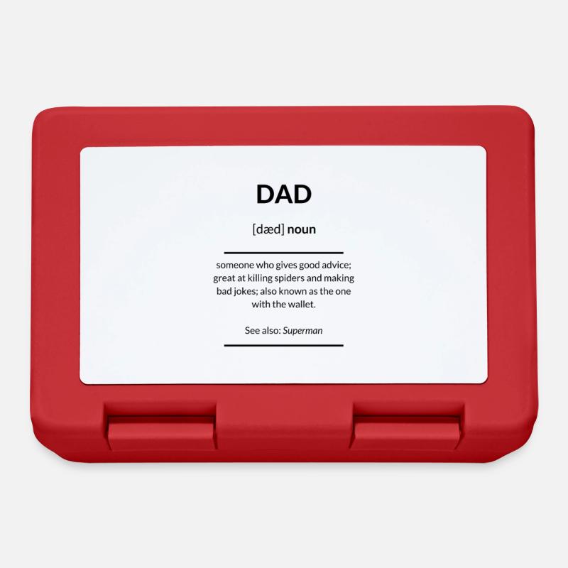 Dad (Vater) 2k20 Edition - Brotdose - Rot