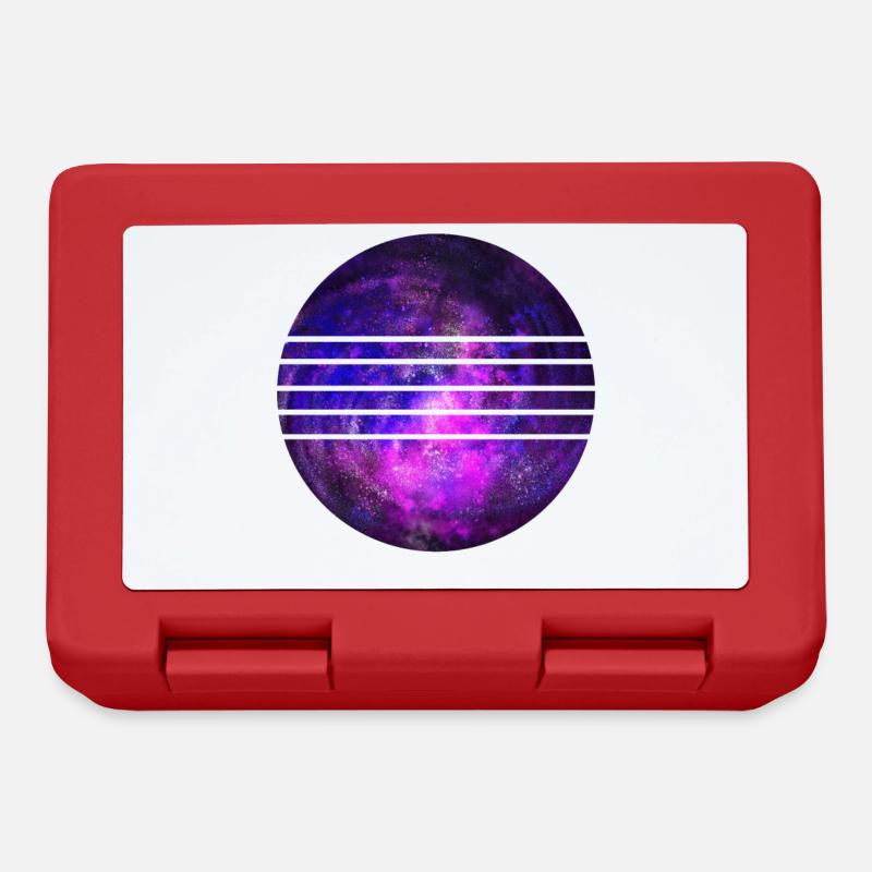 Galaxy - Lunchbox - red