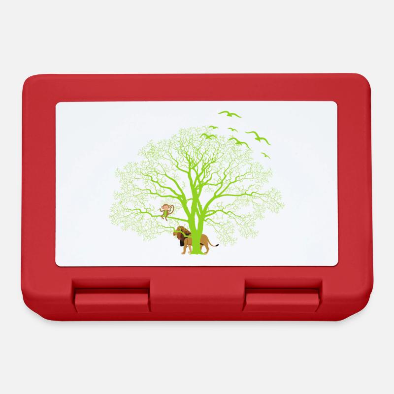 Magic tree - Lunchbox - red