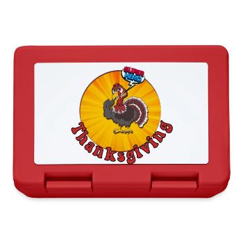 Proud bird - Lunchbox - red - Front