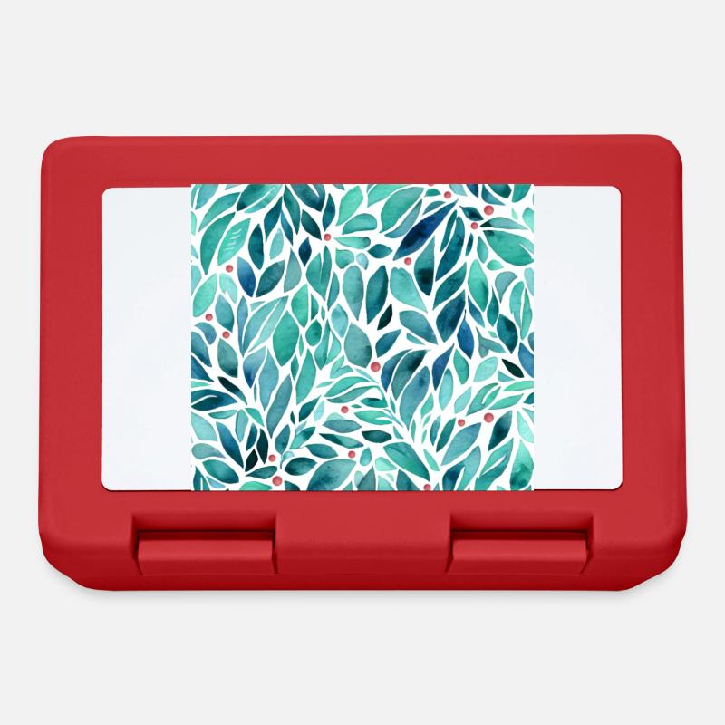Watercolour sheets - Lunchbox - red