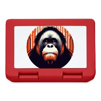 Orang-Utan - Brotdose - Rot - Vorne
