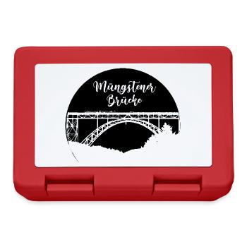 Müngstener Brücke,solingen,kreis,brücke - Brotdose - Rot - Vorne