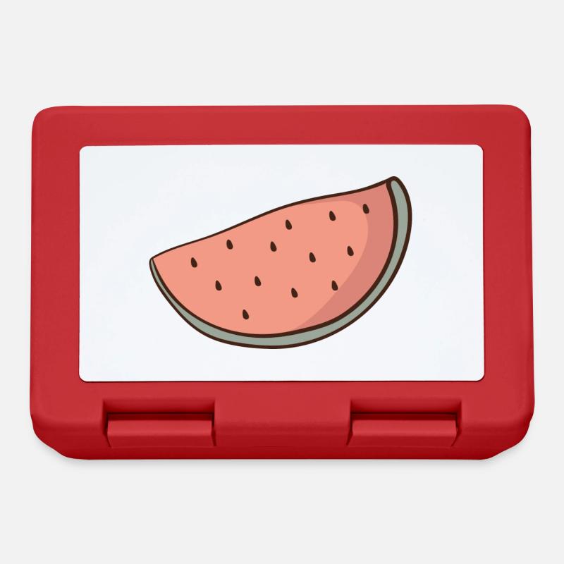 Wassermelone - Brotdose - Rot