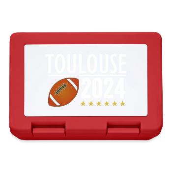Toulouse Rugby 6 Etoiles Sport Fierté - Boîte à goûter - rouge - Devant