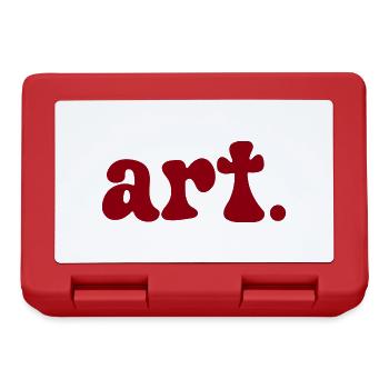 Artistic Expression - Artist - Lunchbox - red - Front