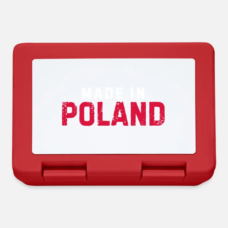 Made In Poland - Lunchbox - red