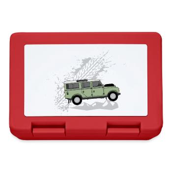 Series 110 Splash - Lunchbox - red - Front