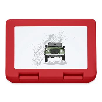 Defender Splash Front - Lunchbox - red - Front