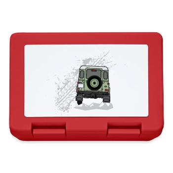 Defender Splash Rear - Lunchbox - red - Front