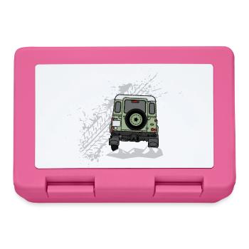 Defender Splash hinten - Brotdose - Pink - Vorne