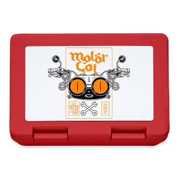 MOTORCAT 02 - Lunchbox - red - Front