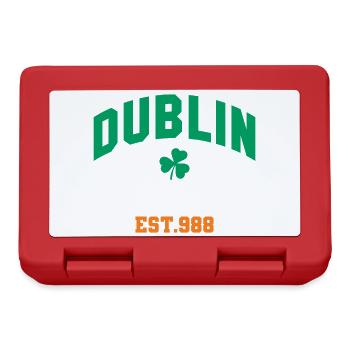 Dublin - Irland - Brotdose - Rot - Vorne