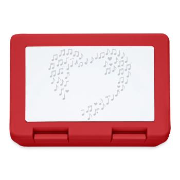 Partitions de Cœur de la Danse Solitaire - Boîte à goûter - rouge - Devant