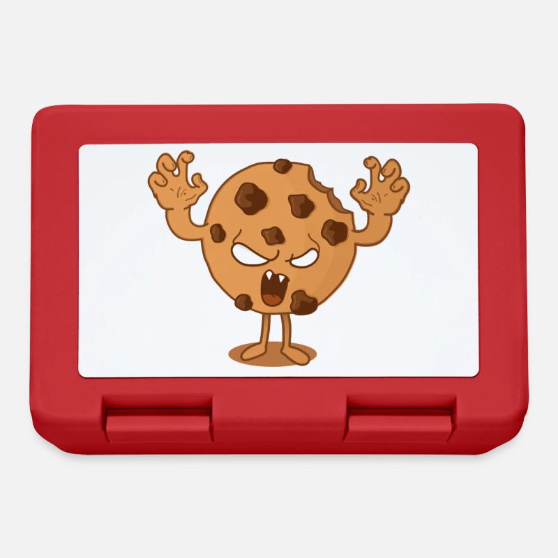Keks-Monster - Brotdose - Rot