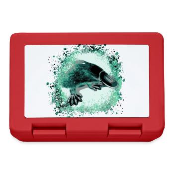 Platypus,schnabeltier,graffiti,malerei - Brotdose - Rot - Vorne