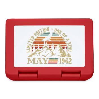 légendes nées en mai 1962 anniversaire mai 1962 - Boîte à goûter - rouge - Devant