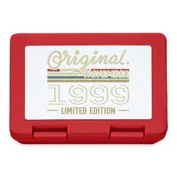 November 1999 - November 1999 Birthday Gift - Lunchbox - red - Front