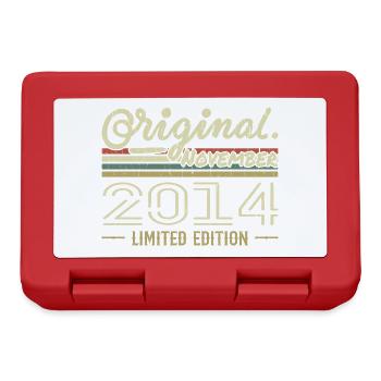 November 2014 - November 2014 Birthday Gift - Lunchbox - red - Front