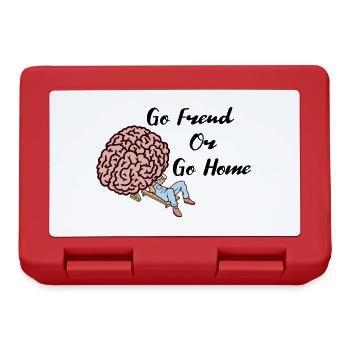 Psychiatrist Psychology Therapy Sigmund Freud - Lunchbox - red - Front
