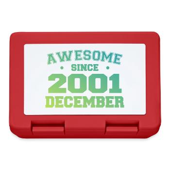Birthday December 2001 - Gift December 2001 - Lunchbox - red - Front