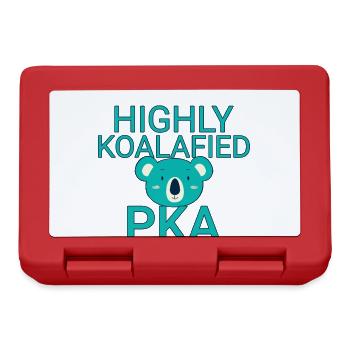 Pharmacie PKA Koalafied - Boîte à goûter - rouge - Devant