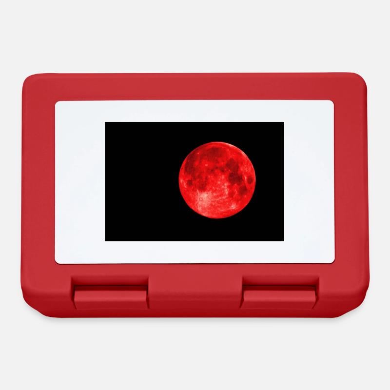 Roter Mond - Brotdose - Rot