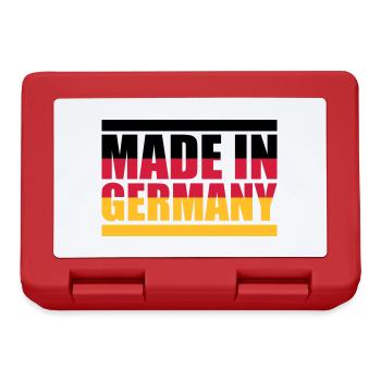 Made in Germany - Lunchbox - red - Front