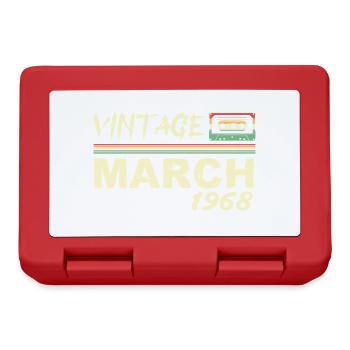 Mars 1968 - March 1968 - Lunchbox - red - Front
