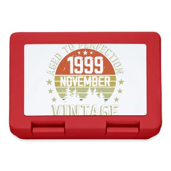 Birthday November 1999 Vintage November Gift - Lunchbox - red - Front