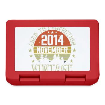 Birthday November 2014 Vintage November Gift - Lunchbox - red - Front