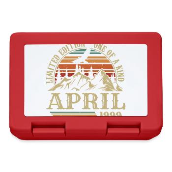 Best Birthday Gift April 1999 - Lunchbox - red - Front