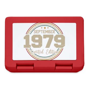 September Birthday Gift 1979 - Lunchbox - red - Front