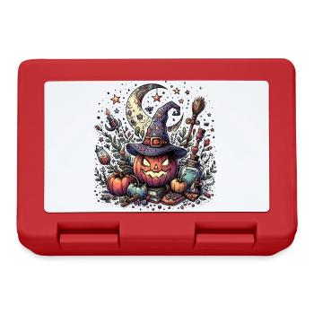 Citrouille d’Halloween - Boîte à goûter - rouge - Devant