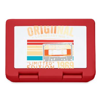 Original 1969, legendär seit 1969 Jahrgang 1969 - Brotdose - Rot - Vorne