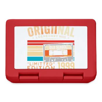 Original 1999, legendär seit 1999 Jahrgang 1999 - Brotdose - Rot - Vorne