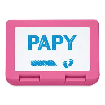 Ur-Opa im Jahr 2025 Geschenk Zukunft Opa - Brotdose - Pink - Vorne