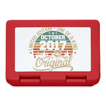 Octobre 2017 - Légendes Sont Nées En Octobre 2017 - Boîte à goûter - rouge - Devant