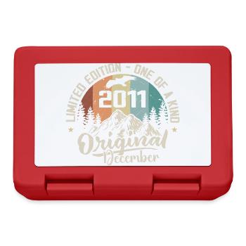 Birthday December 2011 - Gift December 2011 - Lunchbox - red - Front