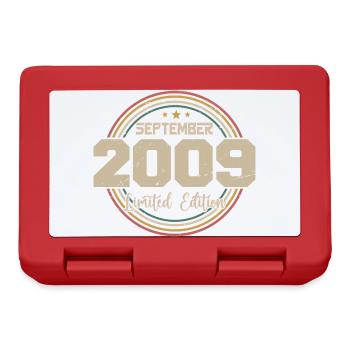 September 2009 Birthday Gift 2009 - Lunchbox - red - Front