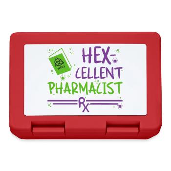 Pharmacist Halloween - Brotdose - Rot - Vorne