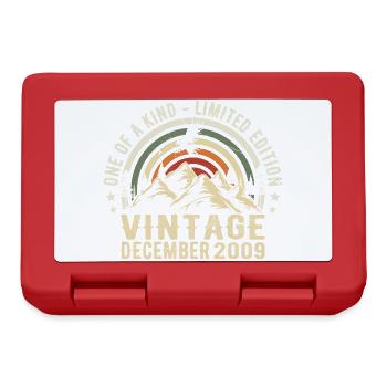 December 2009 - Excellent since December 2009 - Lunchbox - red - Front